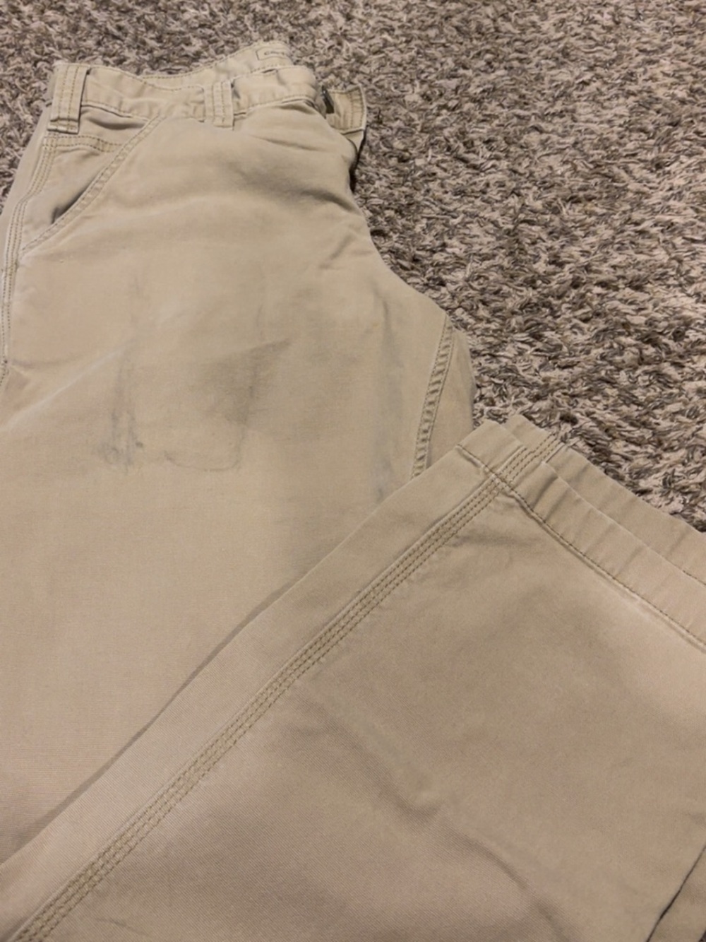 Carhartt Men's Khaki Work Chinos - Light Tan